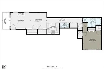 1 bed, 1 bath apartment for rent at 180 Cadish Unit 2, Hull — photo 18 of 18
