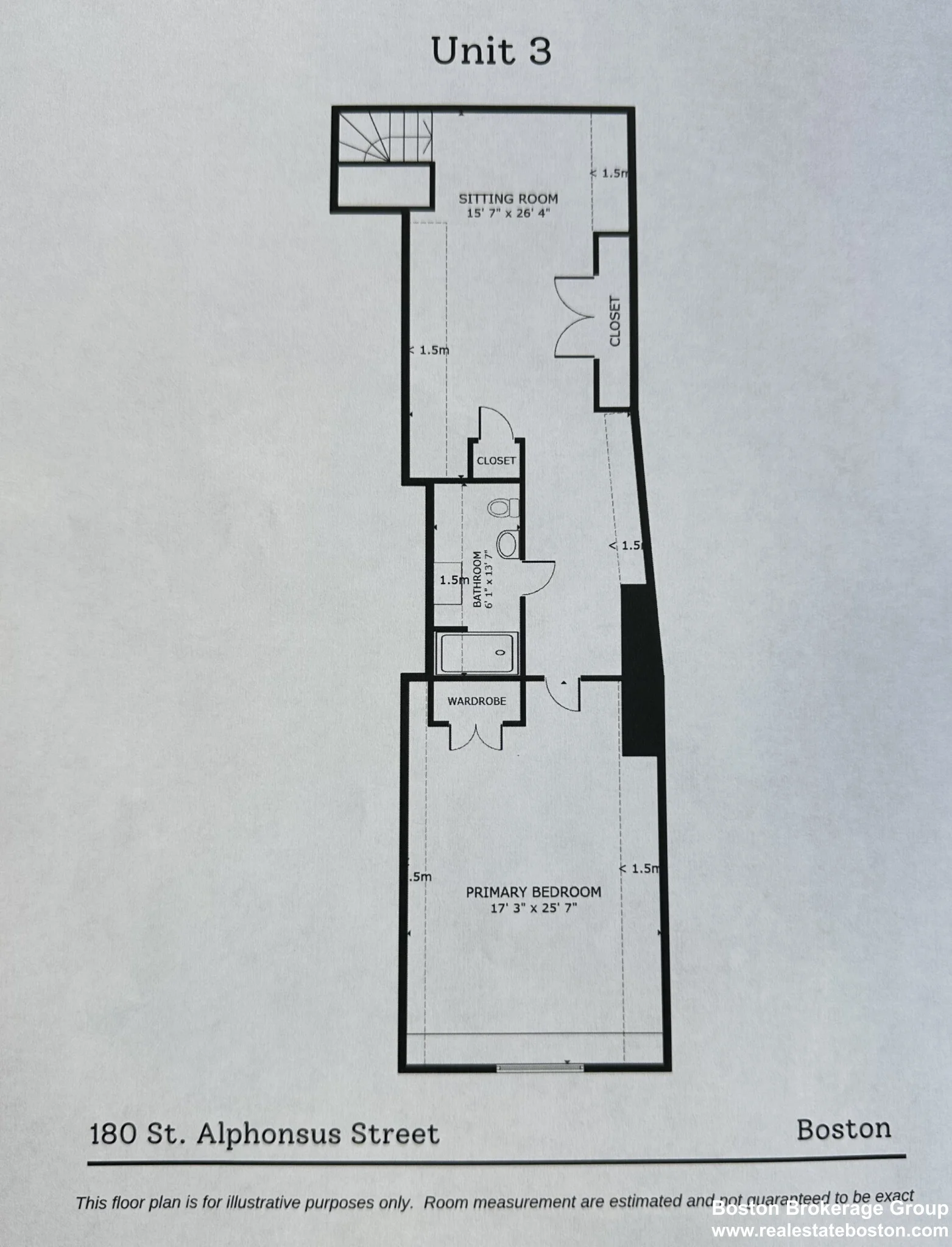 6 bed, 2 bath apartment for rent at 180 Saint Alphonsus St Unit 3, Mission Hill — photo 39 of 39
