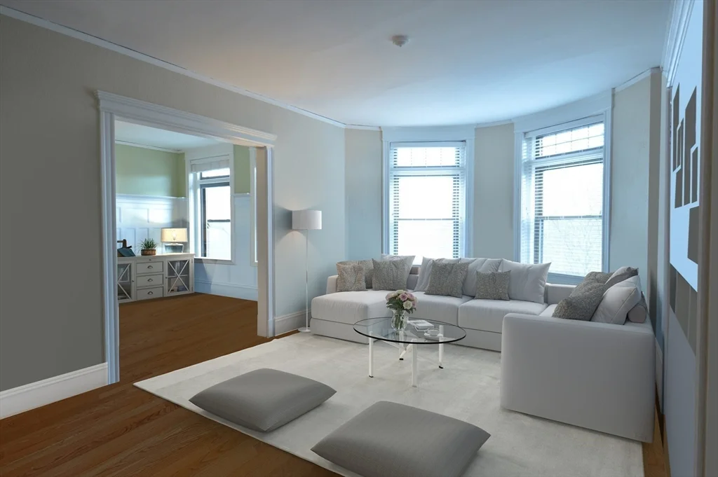 3 bed, 1 bath apartment for rent at 1805 Beacon Unit 3, Brookline — photo 4 of 11