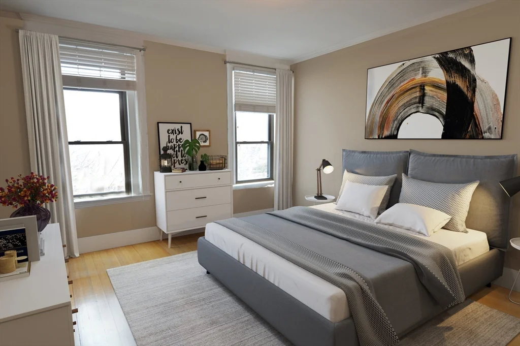 3 bed, 1 bath apartment for rent at 1805 Beacon Unit 3, Brookline — photo 5 of 11