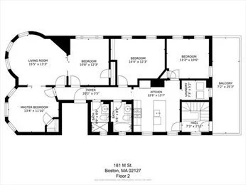 4 bed, 2 bath apartment for rent at 181 M St Unit 2, South Boston — photo 26 of 26