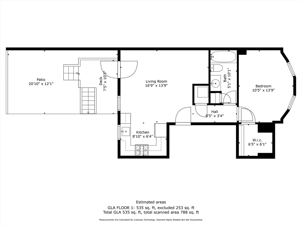 1 bed, 1 bath apartment for rent at 181 Webster St Unit 1, East Boston — photo 18 of 18