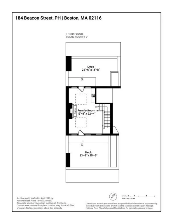 3 bed, 2 bath apartment for rent at 184 Beacon Unit Penthouse, Back Bay — photo 23 of 23