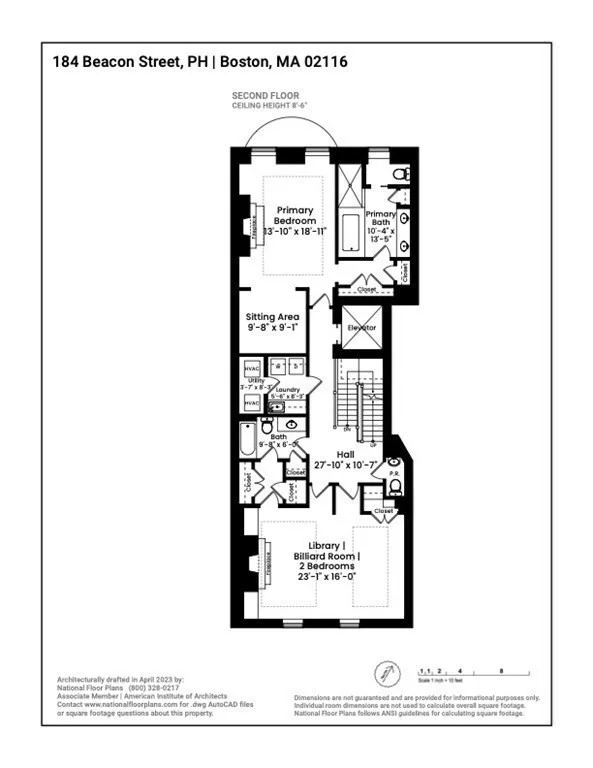 3 bed, 2 bath apartment for rent at 184 Beacon Unit Penthouse, Back Bay — photo 22 of 23