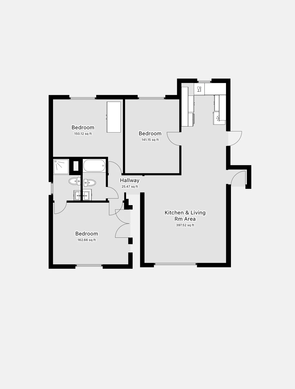 3 bed, 2 bath apartment for rent at 186 Lake Shore Rd Unit 1, Brighton — photo 17 of 18