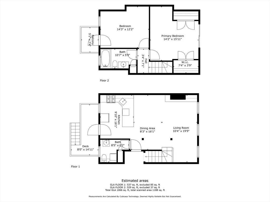 2 bed, 1.5 bath apartment for rent at 187 Everett St Unit 2, East Boston — photo 16 of 16