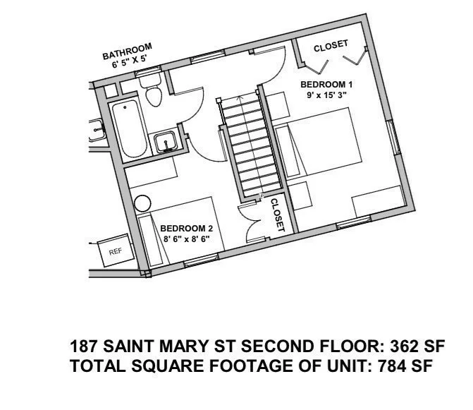 2 bed, 1 bath apartment for rent at 187 St Mary St Unit 187, Needham — photo 8 of 9