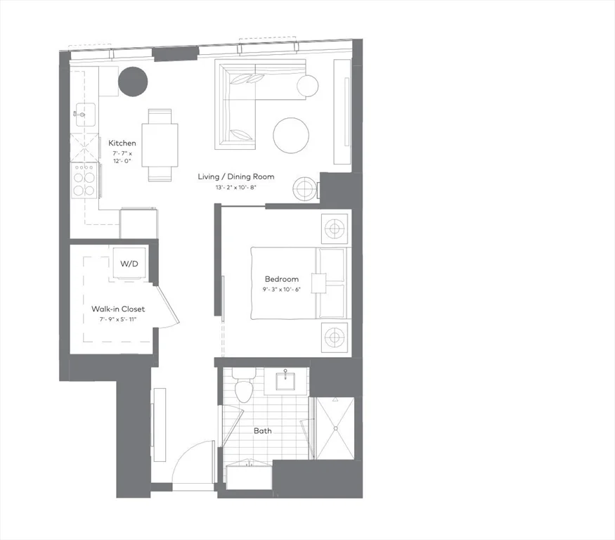 1 bed, 1 bath apartment for rent at 188 Brookline Ave Unit 20G, Fenway — photo 6 of 39