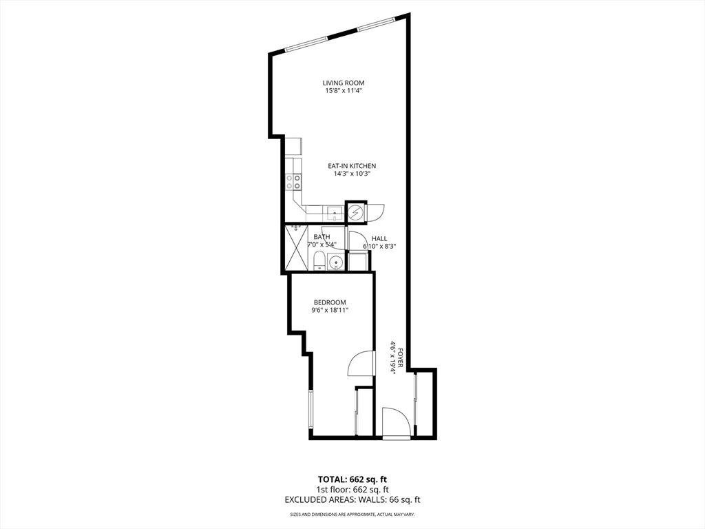 1 bed, 1 bath apartment for rent at 188 North Unit 54, North End — photo 8 of 17