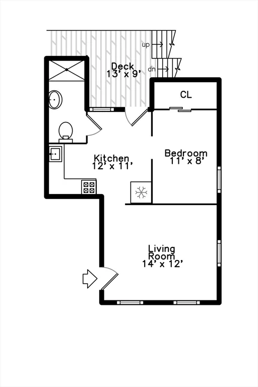 1 bed, 1 bath apartment for rent at 19-1 Spring St Unit 1, Stoneham — photo 37 of 38