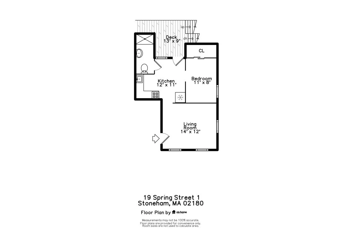1 bed, 1 bath apartment for rent at 19-1 Spring St Unit 1, Stoneham — photo 39 of 39