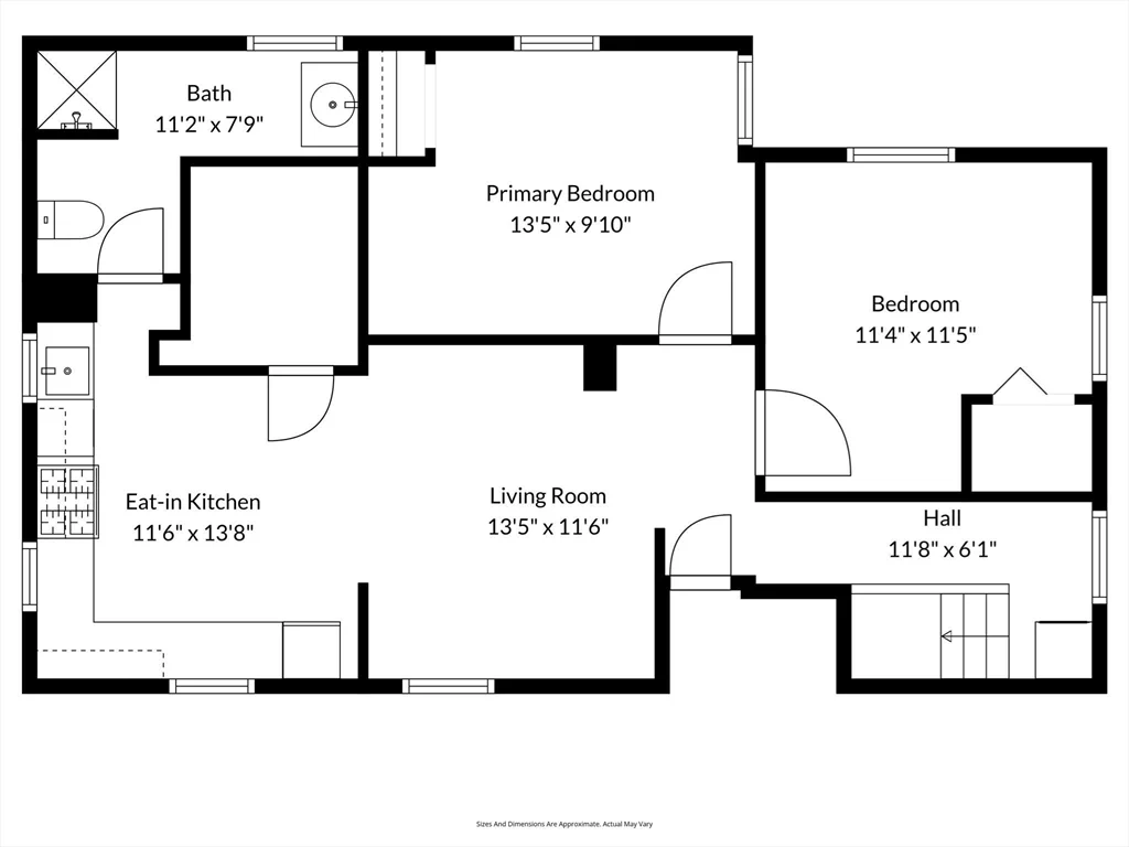 2 bed, 1 bath apartment for rent at 19 Alfred St Unit 2, Everett — photo 16 of 16