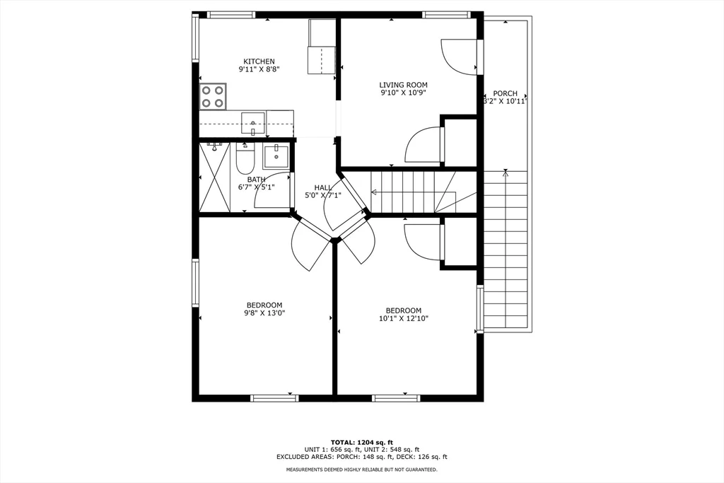 2 bed, 1 bath apartment for rent at 19 Berkley Rd Unit 2, Hull — photo 20 of 20