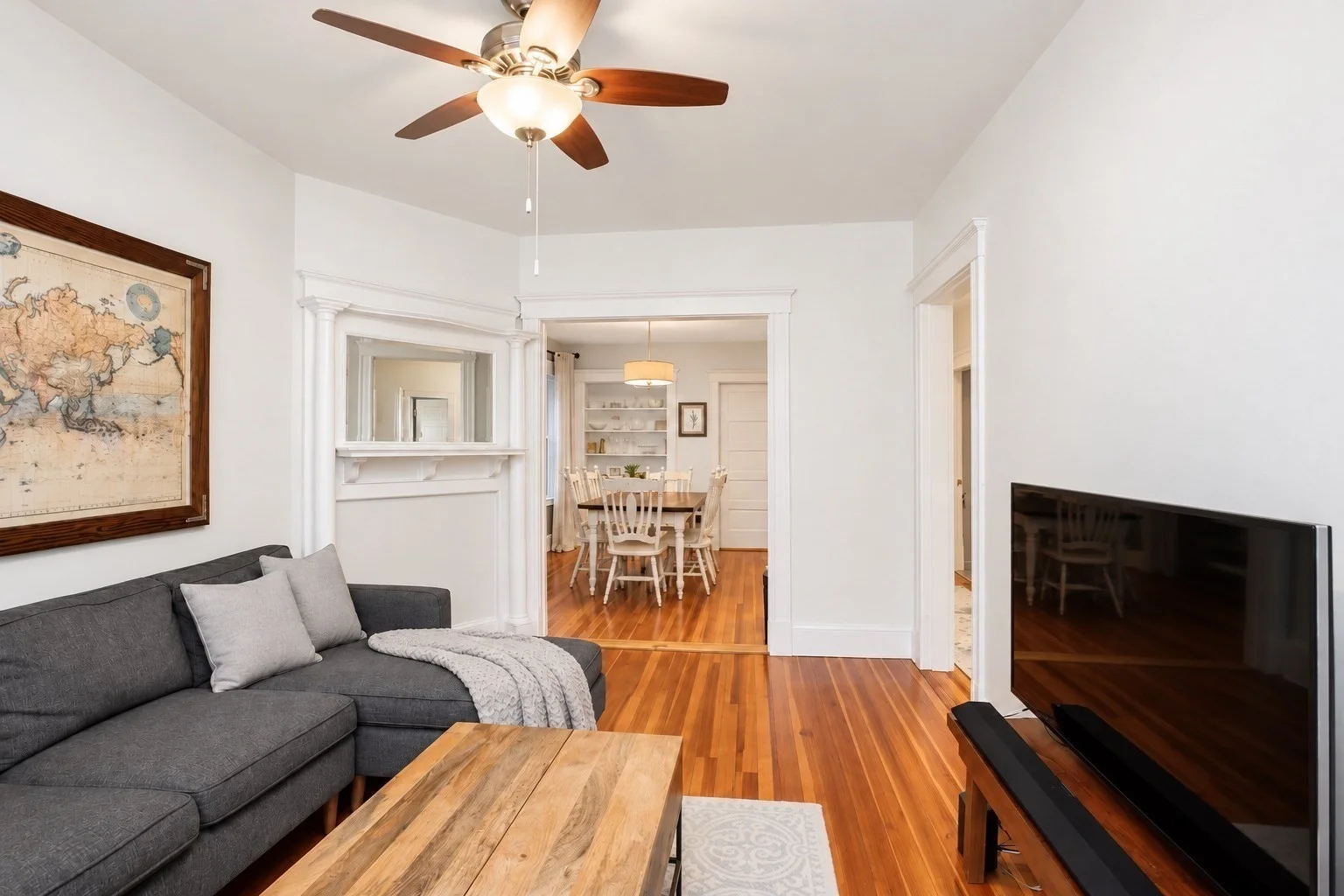 3 bed, 1 bath apartment for rent at 19 Hallam Unit 2A, Dorchester — photo 3 of 11