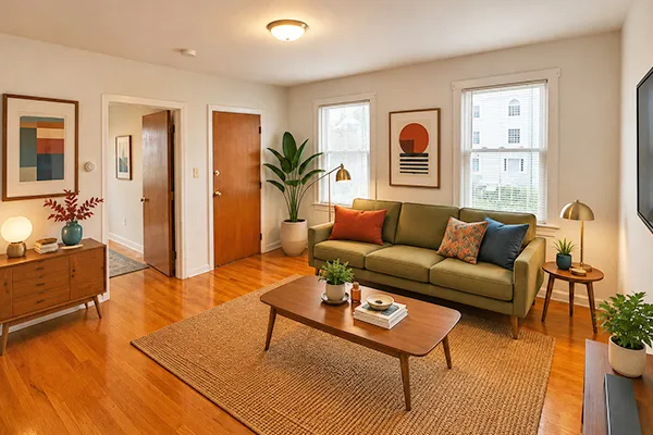 1 bed, 1 bath apartment for rent at 19 Norumbega Ter Unit 1, South Side — photo 2 of 11