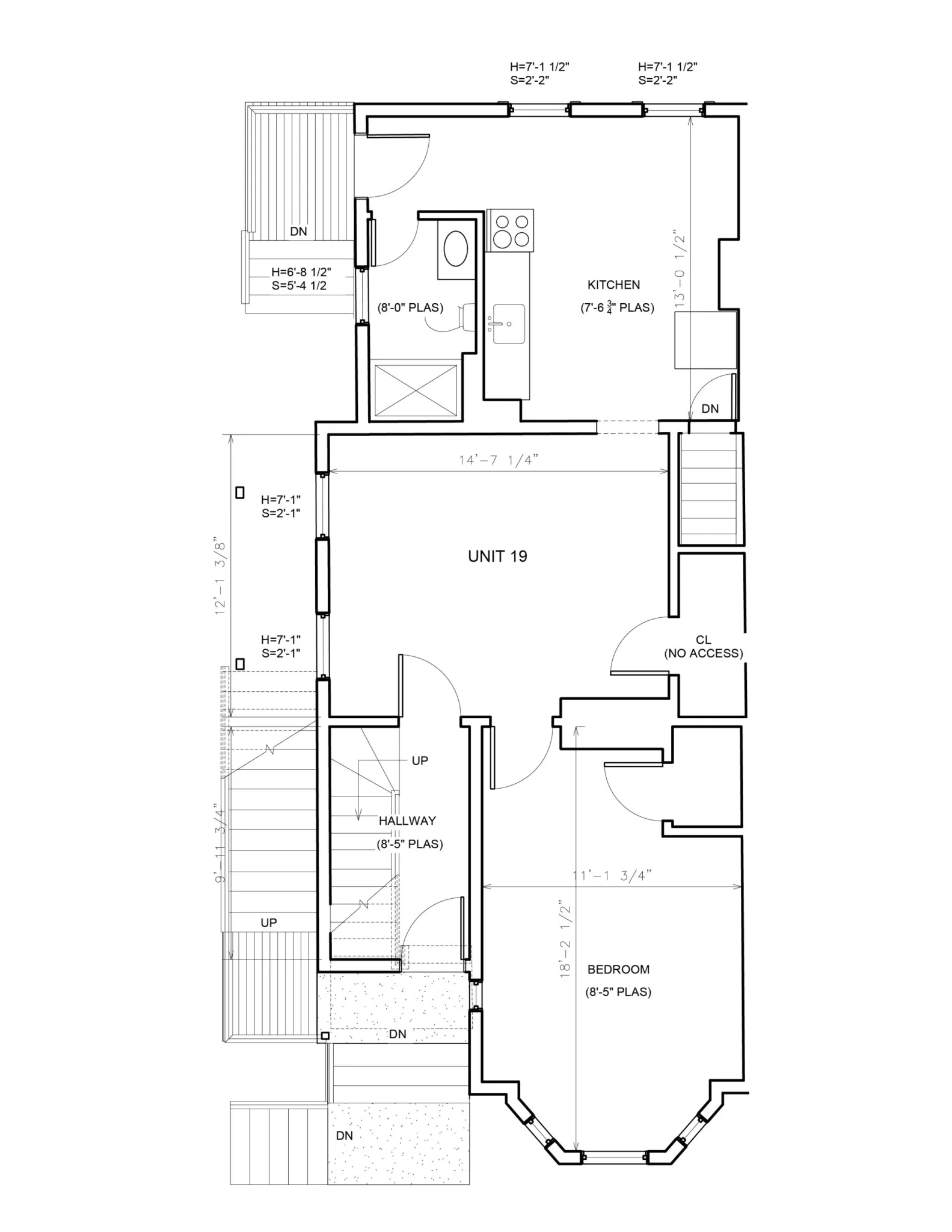 1 bed, 1 bath apartment for rent at 19 Norumbega Ter Unit 1, South Side — photo 9 of 11