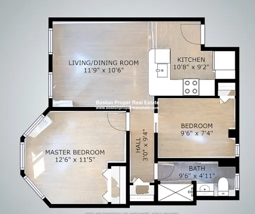 2 bed, 1 bath apartment for rent at 19 Peterborough St Unit 20b, Fenway — photo 8 of 10