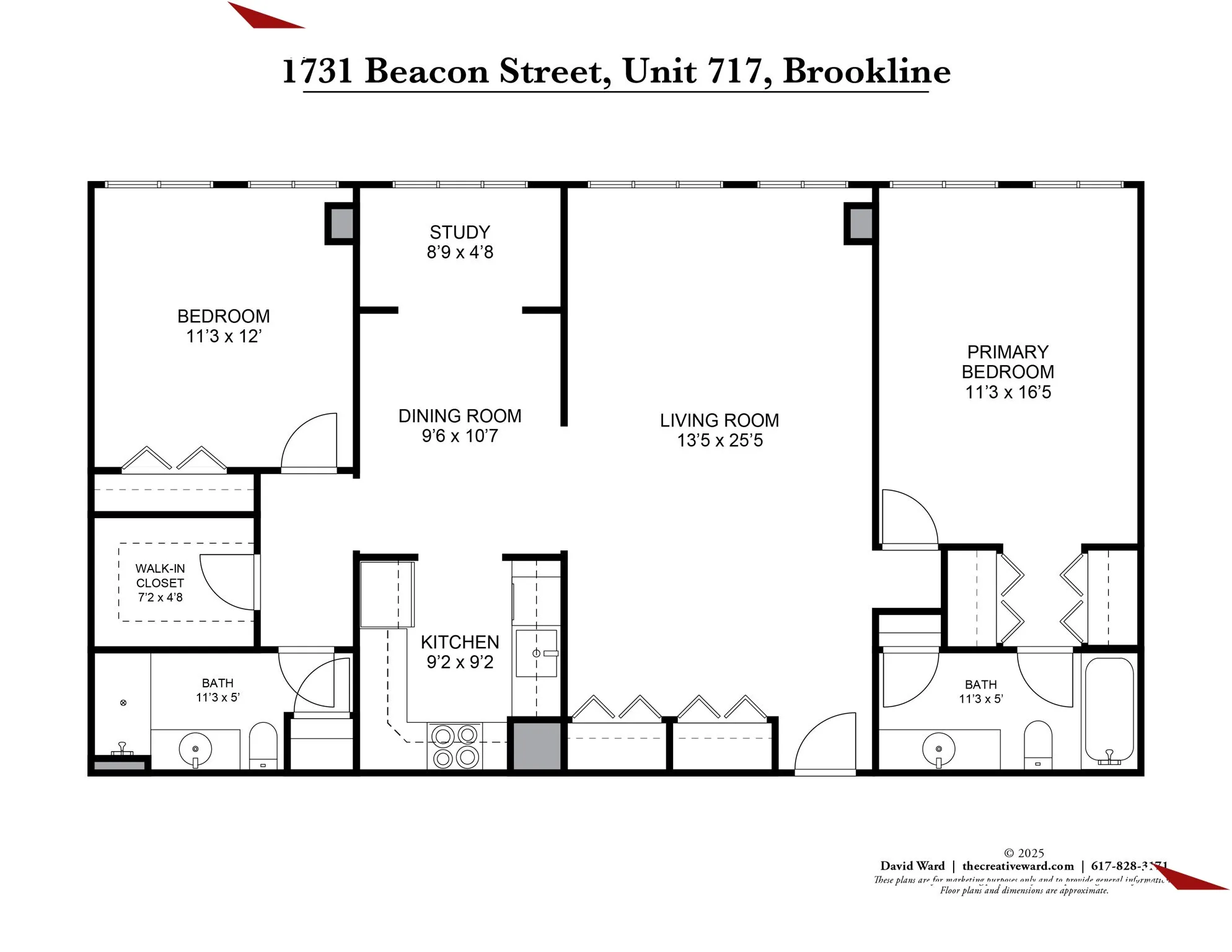 2 bed, 2 bath apartment for rent at 19 Regent Circle Unit 717, Brookline — photo 23 of 24