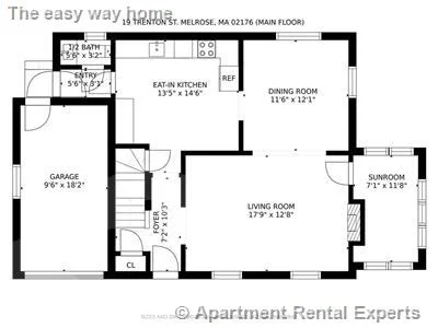 4 bed, 1 bath apartment for rent at 19 Trenton St, Melrose — photo 29 of 29