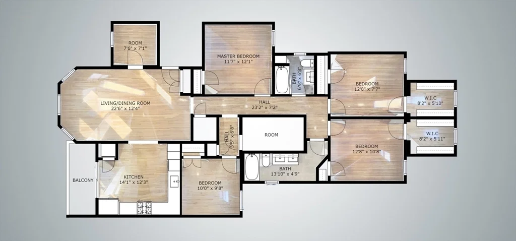 4 bed, 2 bath apartment for rent at 190 Kelton Unit 1, Allston — photo 17 of 17