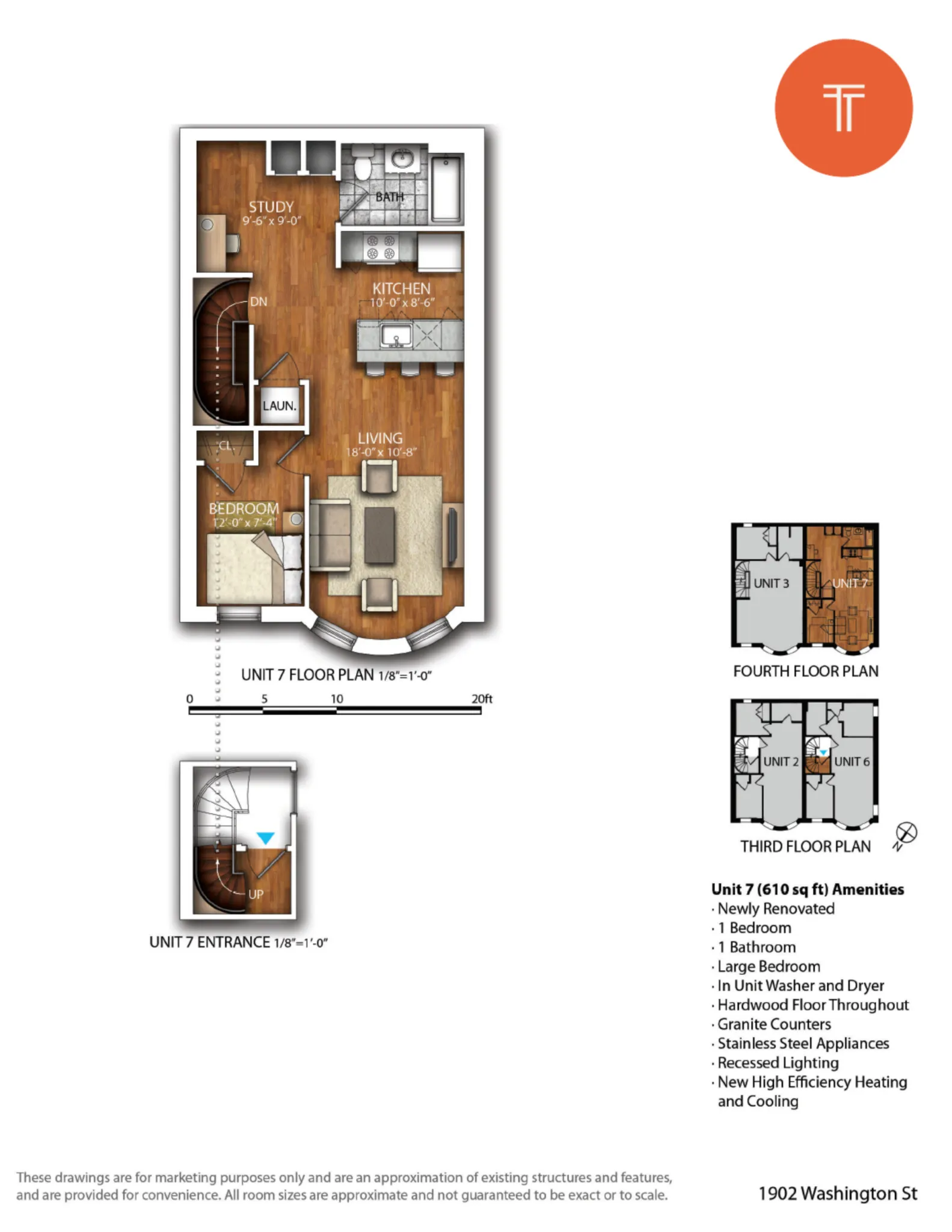 4 bed, 2 bath apartment for rent at 1902 Washington St Unit 7, Roxbury — photo 10 of 21