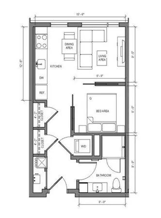 1 bed, 1 bath apartment for rent at 191 Washington St Unit 503, Brighton — photo 19 of 20