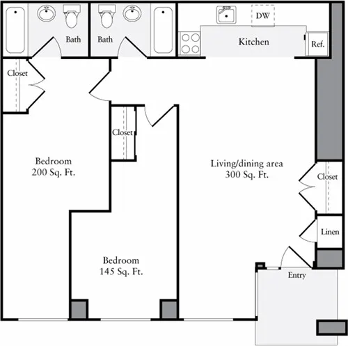 2 bed, 2 bath apartment for rent at 195 Binney St Unit 2109, East Cambridge