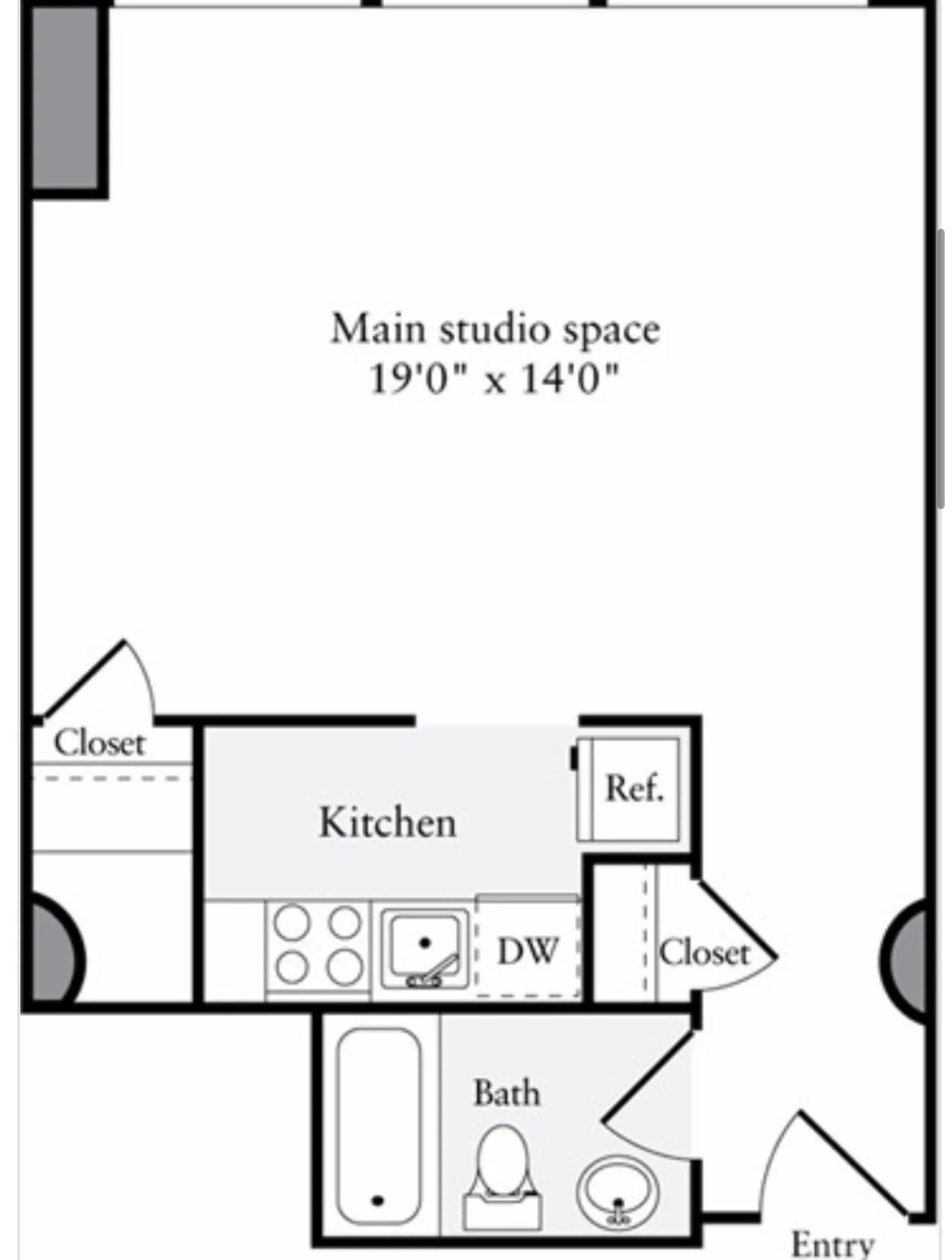 Studio bed, 1 bath apartment for rent at 195 Binney St Unit 4106, East Cambridge — photo 7 of 7