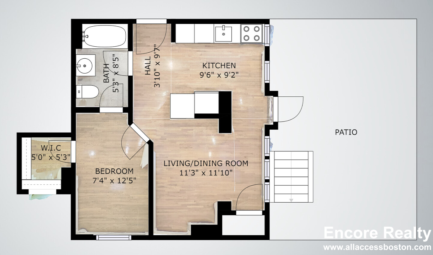 1 bed, 1 bath apartment for rent at 195 Commonwealth Ave Unit BA, Back Bay — photo 5 of 5