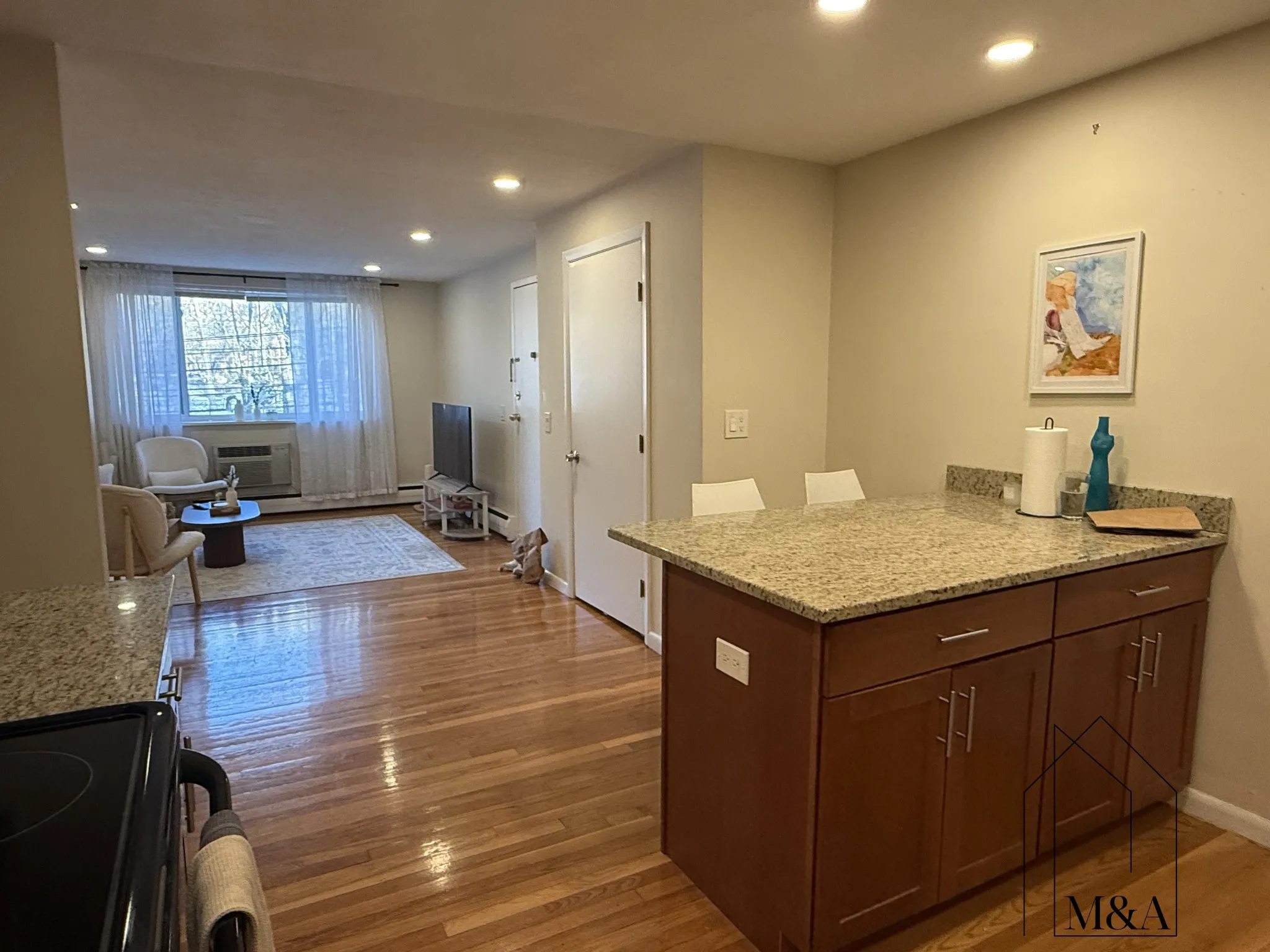 2 bed, 1 bath apartment for rent at 197 Kent St Unit 18, Brookline — photo 2 of 12