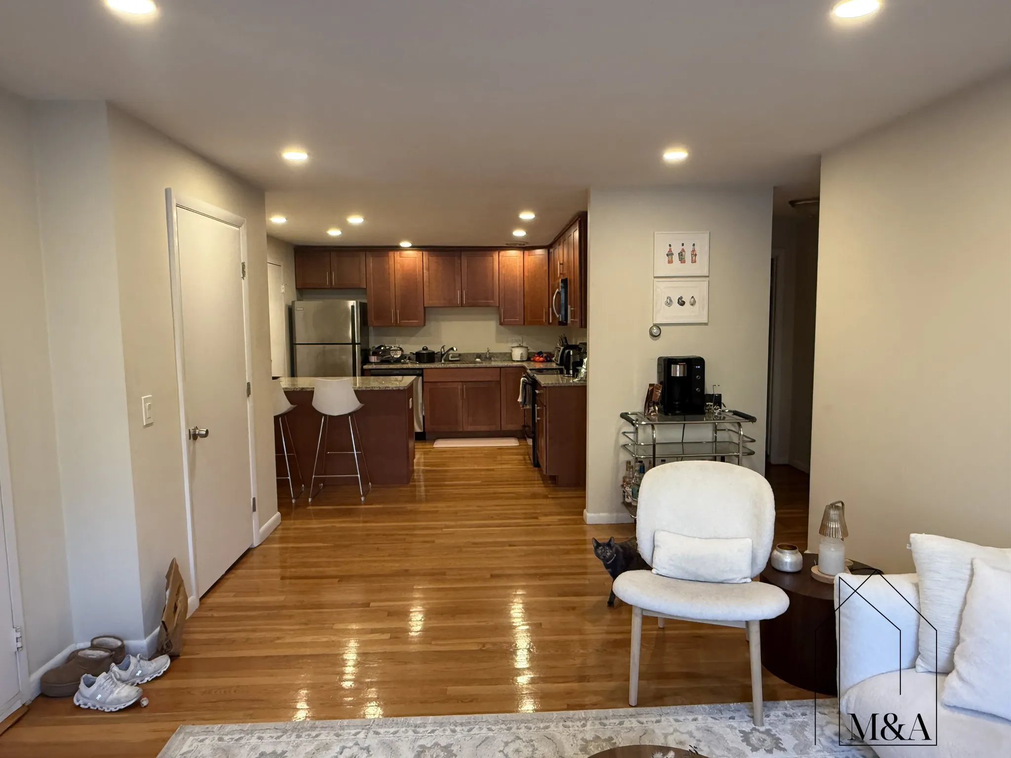 2 bed, 1 bath apartment for rent at 197 Kent St Unit 18, Brookline — photo 5 of 12