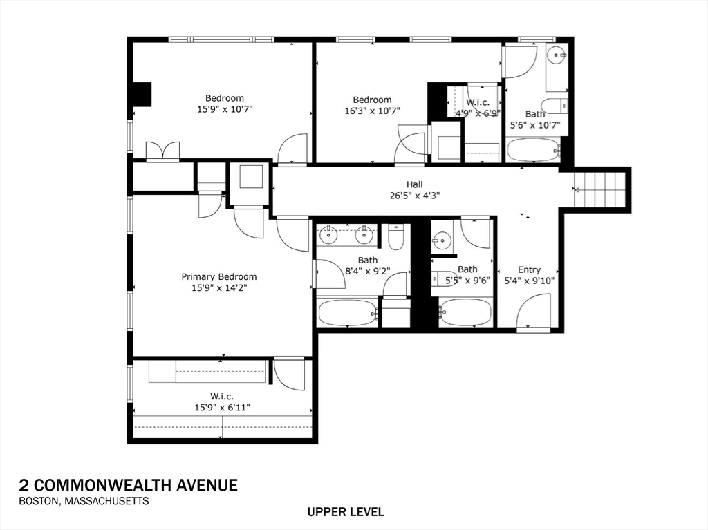 3 bed, 3 bath apartment for rent at 2 Commonwealth Ave Unit 8G, Back Bay — photo 10 of 10