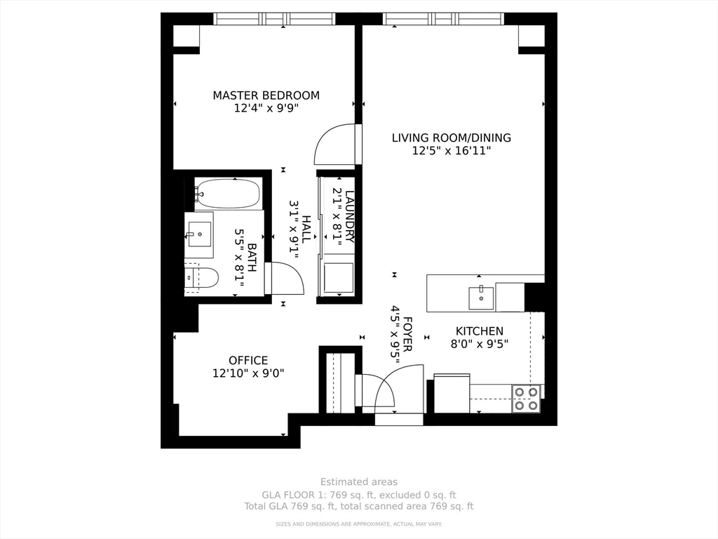 1 bed, 1 bath apartment for rent at 2 Earhart St Unit 308, East Cambridge — photo 21 of 22