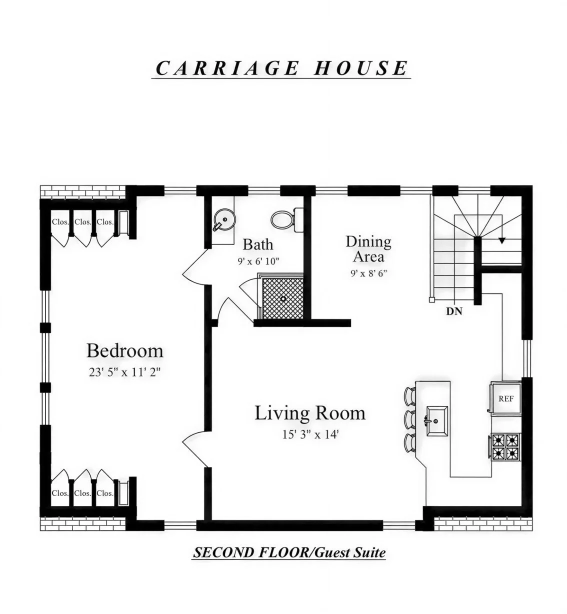 1 bed, 1 bath apartment for rent at 2 Effie Place (Carriage House) Unit 2, Lexington — photo 8 of 9