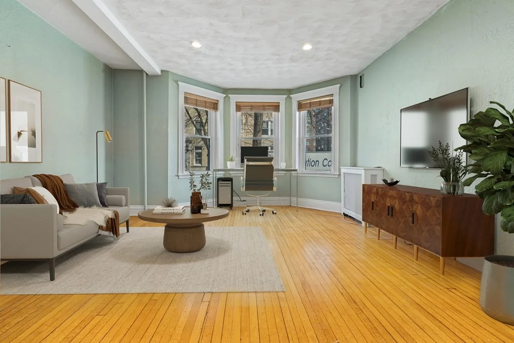 1 bed, 1 bath apartment for rent at 2 Euston St Unit 1, Coolidge Corner — photo 1 of 17