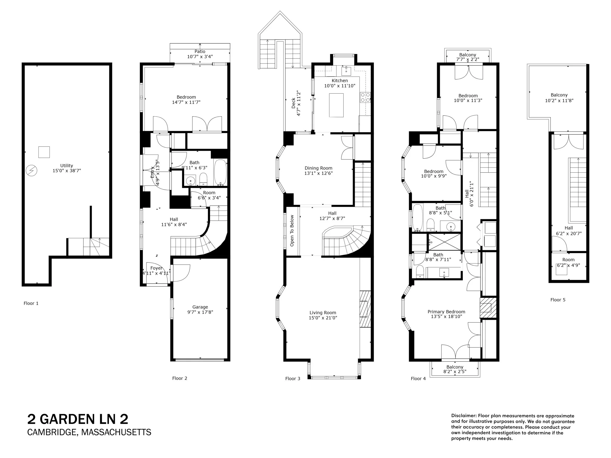 4 bed, 3 bath apartment for rent at 2 Garden Ln Unit 2, Harvard Square — photo 31 of 31
