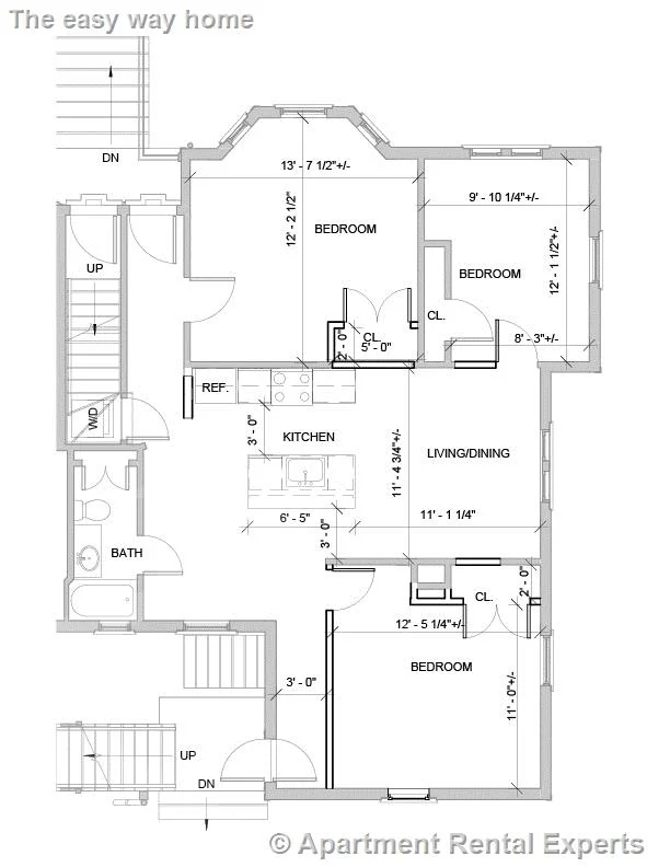 3 bed, 1 bath apartment for rent at 2 Ivaloo St Unit 2-1, Porter Square — photo 8 of 8
