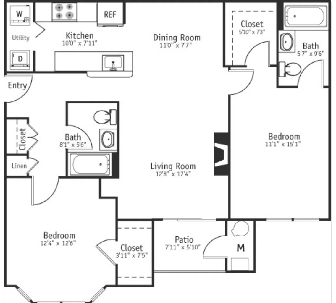 2 bed, 2 bath apartment for rent at 2 Littles Brook Ct Unit 21, Burlington — photo 10 of 10