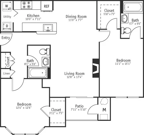 2 bed, 2 bath apartment for rent at 2 Littles Brook Ct Unit 21, Burlington — photo 1 of 10