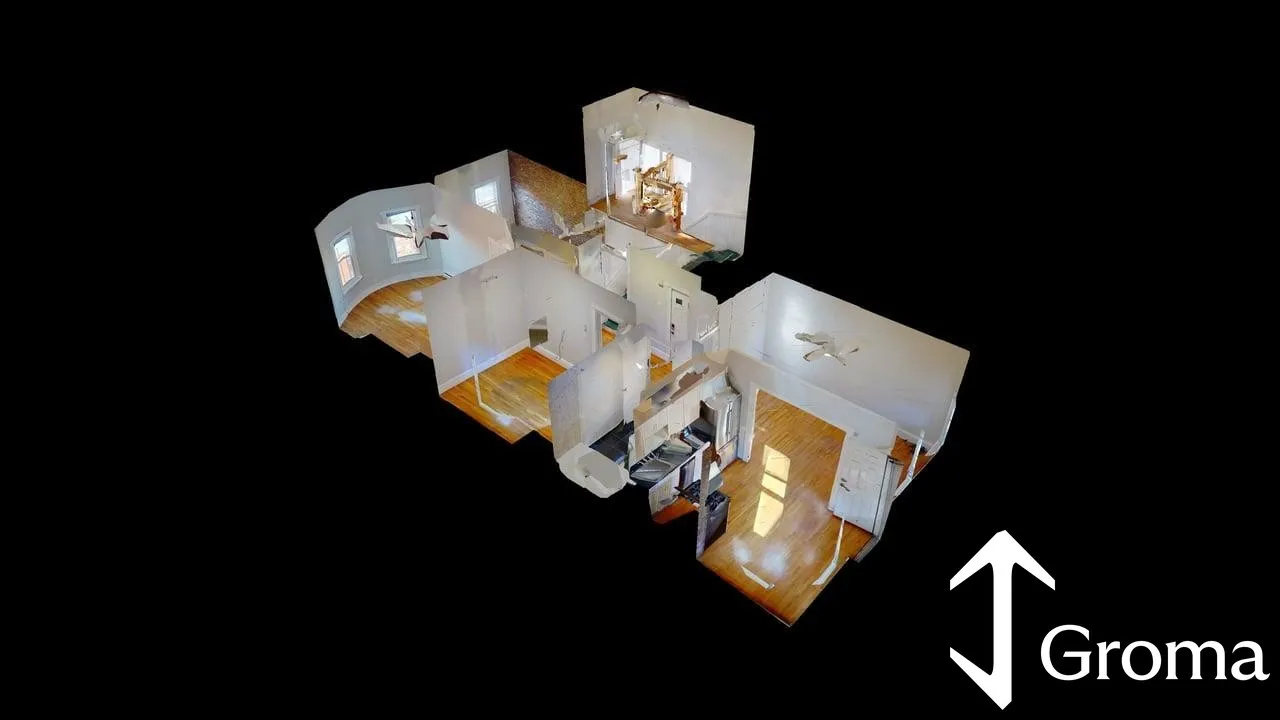3 bed, 1 bath apartment for rent at 2 Mark St Unit 3, Jamaica Plain — photo 3 of 6