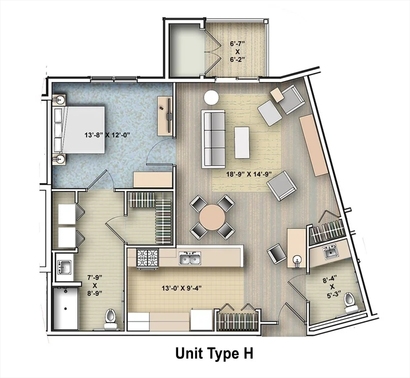 1 bed, 1 bath apartment for rent at 2 Regency Village Way Unit 101, Merrimac — photo 1 of 4