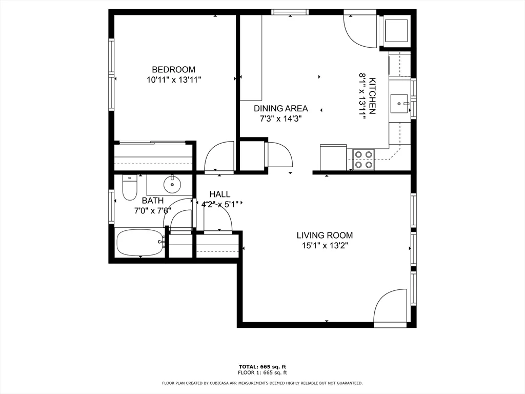1 bed, 1 bath apartment for rent at 2 Warsaw Ave Unit 1R, Dudley — photo 10 of 10