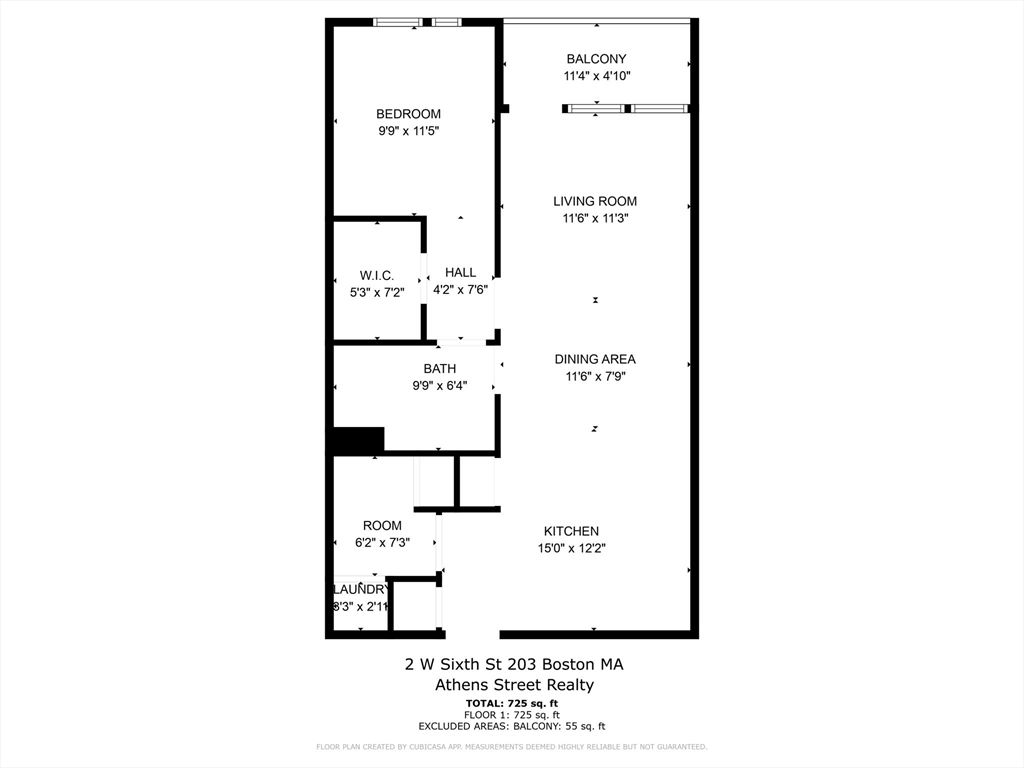 1 bed, 1 bath apartment for rent at 2 West 6th St Unit 203, South Boston — photo 29 of 30
