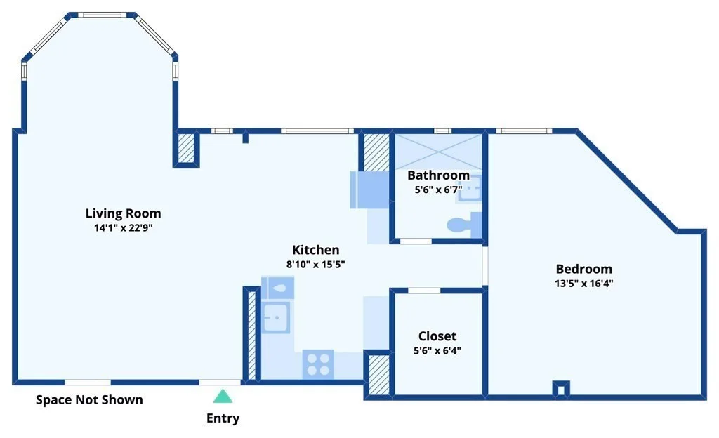 1 bed, 1 bath apartment for rent at 20 Chapel St Unit B801, Brookline — photo 35 of 35