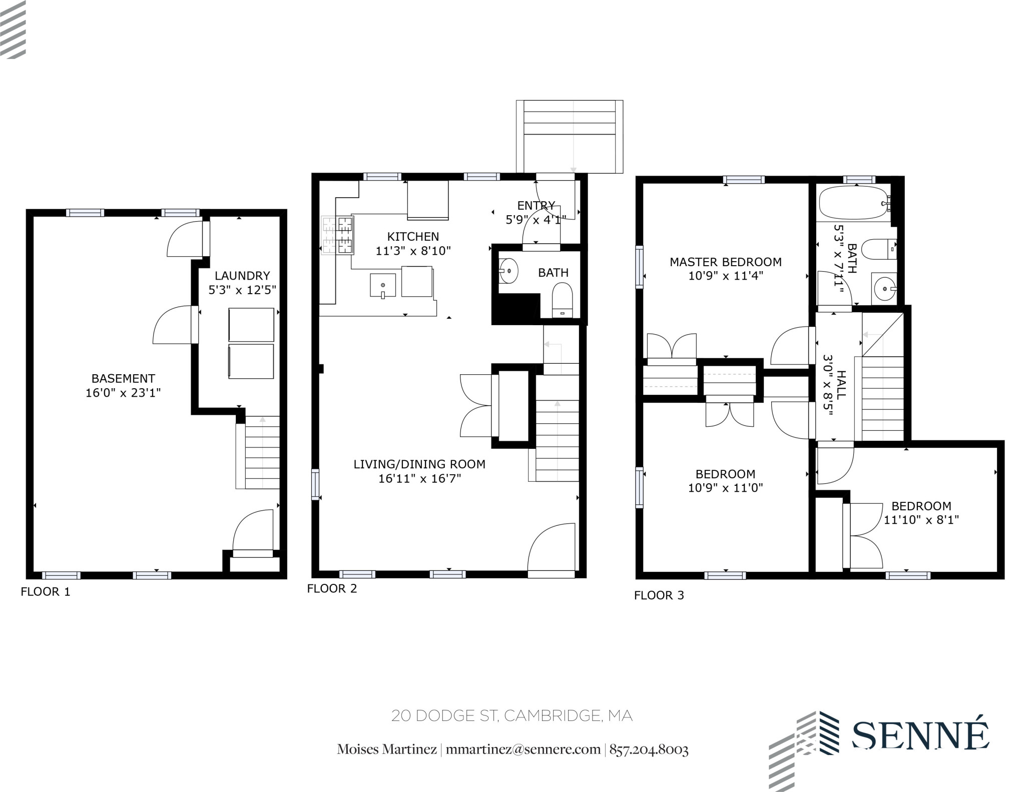 3 bed, 1.5 bath apartment for rent at 20 Dodge St, Riverside — photo 12 of 13