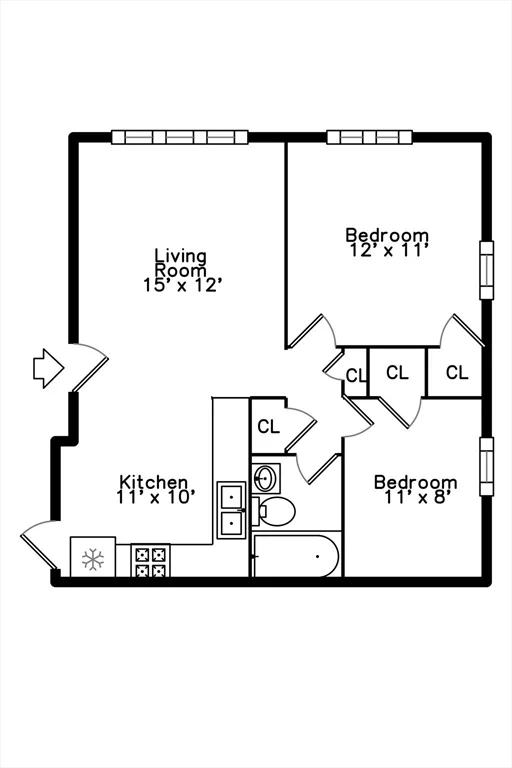 2 bed, 1 bath apartment for rent at 20 Miller St Unit 11, Quincy — photo 13 of 16