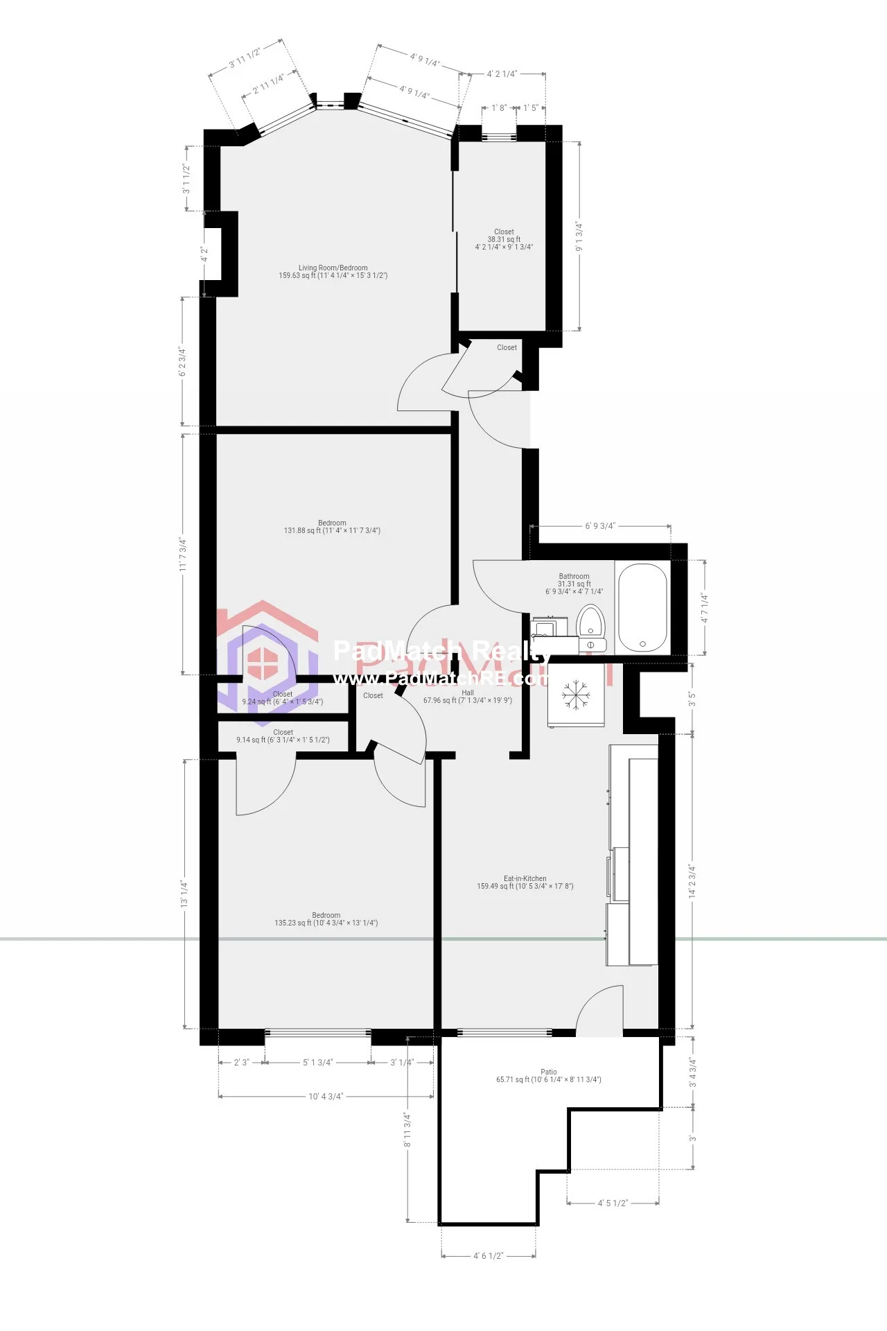 2 bed, 1 bath apartment for rent at 20 S Huntington Ave Unit 1, Mission Hill — photo 15 of 16