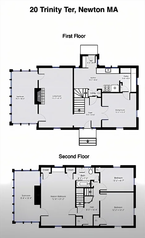 4 bed, 3 bath apartment for rent at 20 Trinity Ter, Newton Center — photo 15 of 15