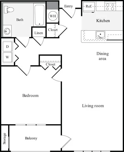 1 bed, 1 bath apartment for rent at 20 Watertown St Unit 113, Watertown — photo 1 of 7