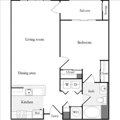 1 bed, 1 bath apartment for rent at 20 Watertown St Unit 127, Watertown — photo 1 of 6